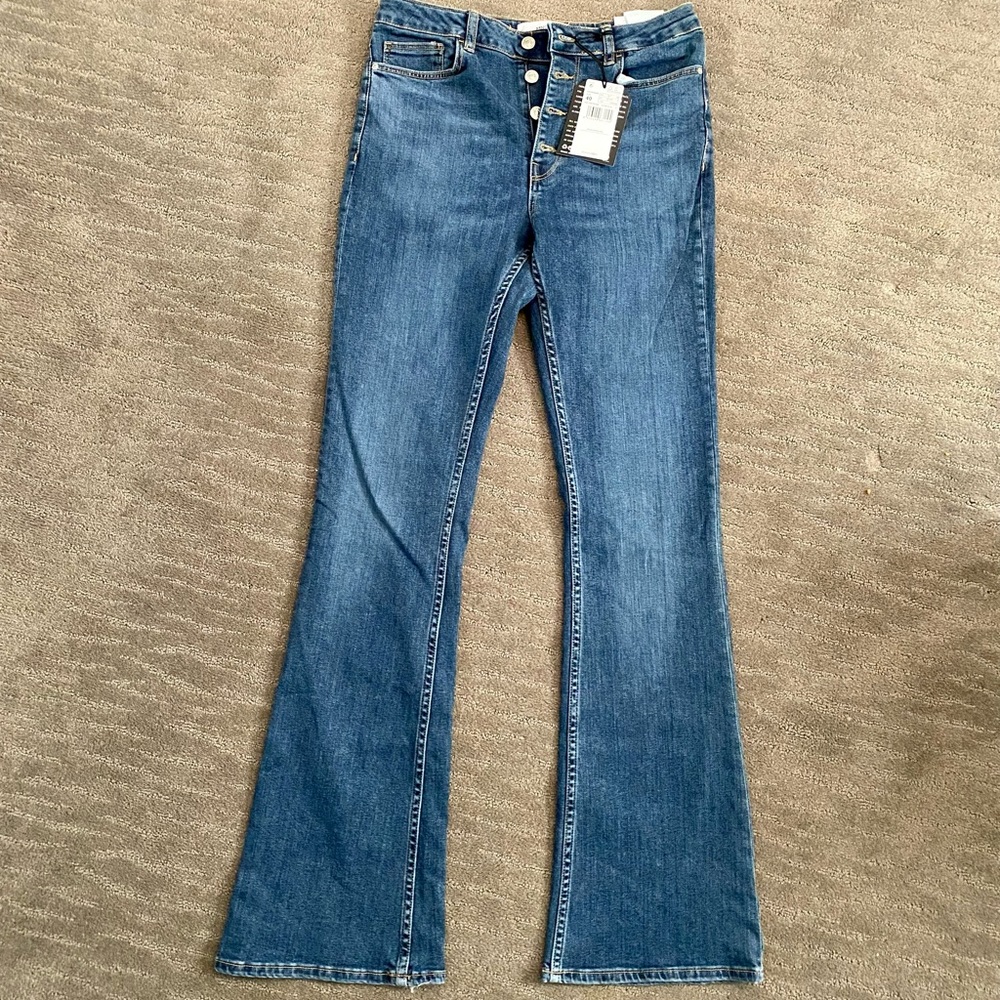 Mango Flare Jeans Size 8 NWT